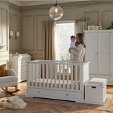 CuddleCo Beaumont Cot Bed - White