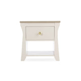 CuddleCo Clara Bedside Table - Cashmere and Ash