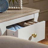 CuddleCo Clara Bedside Table - Cashmere and Ash