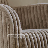 CuddleCo Etta Faux Fur Nursing Chair - Mink