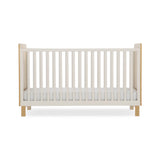 CuddleCo Remi Cot Bed - Oak & Cashmere