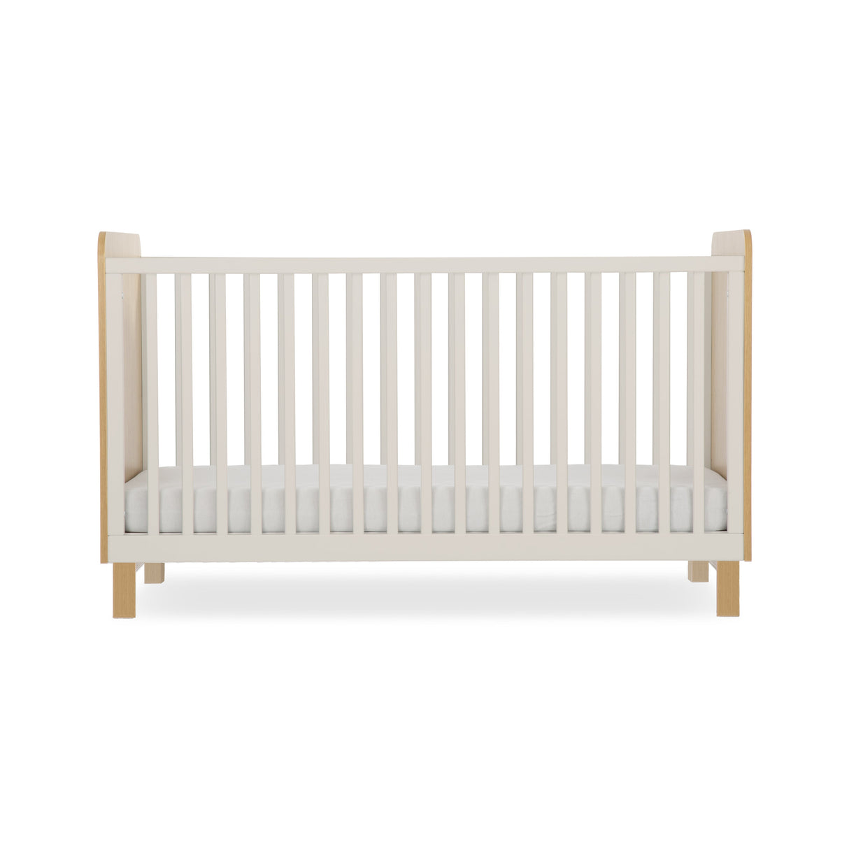 CuddleCo Remi 2 Piece Nursery Furniture Set - Oak & Cashmere