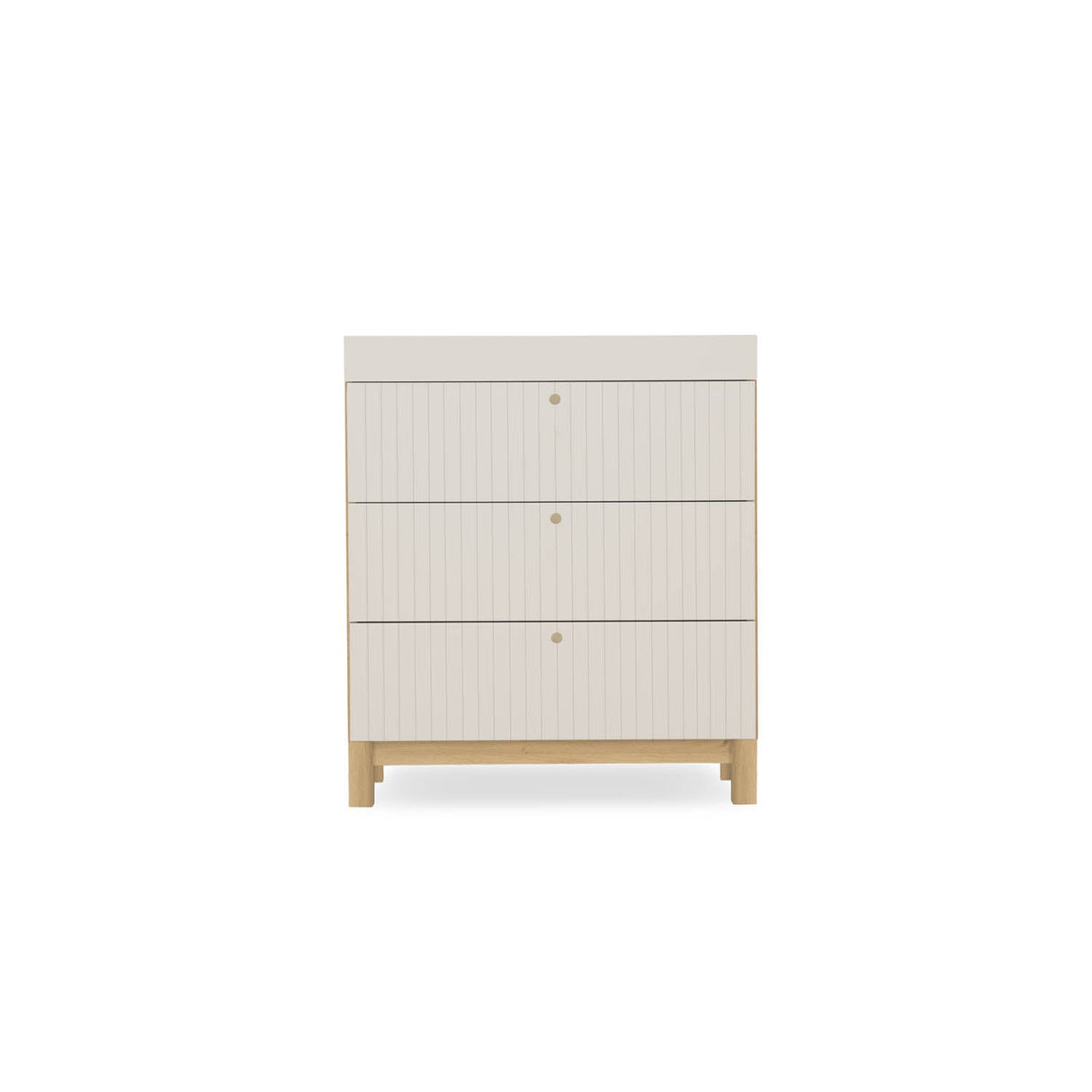 CuddleCo Remi Dresser Changer - Oak & Cashmere