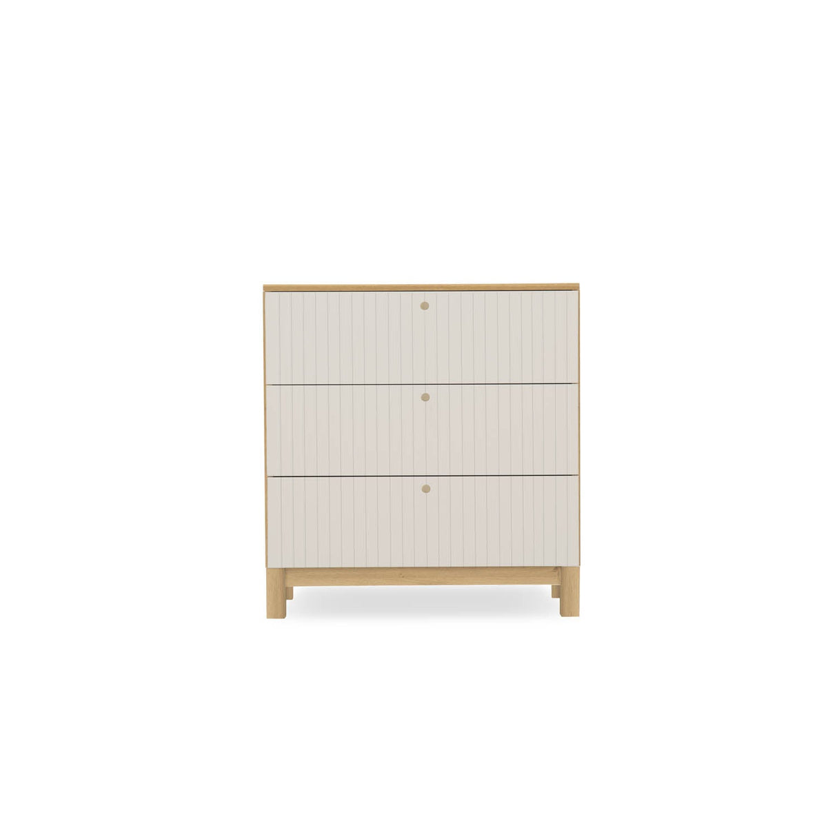 CuddleCo Remi Dresser Changer - Oak & Cashmere