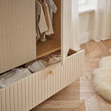 CuddleCo Remi Wardrobe - Oak & Cashmere