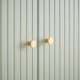 CuddleCo Remi Wardrobe - Oak & Green