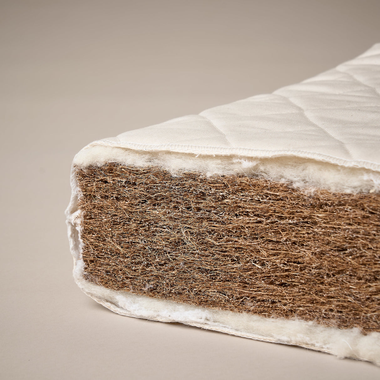 Obaby Natural Coir/Wool Mattress - 140 x 70cm
