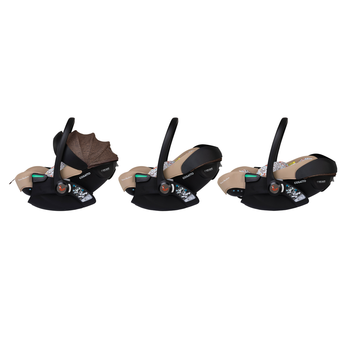 Cosatto Wow 3 All Stage Family Rotate & Recline 2 Base Bundle - Foxford Hall
