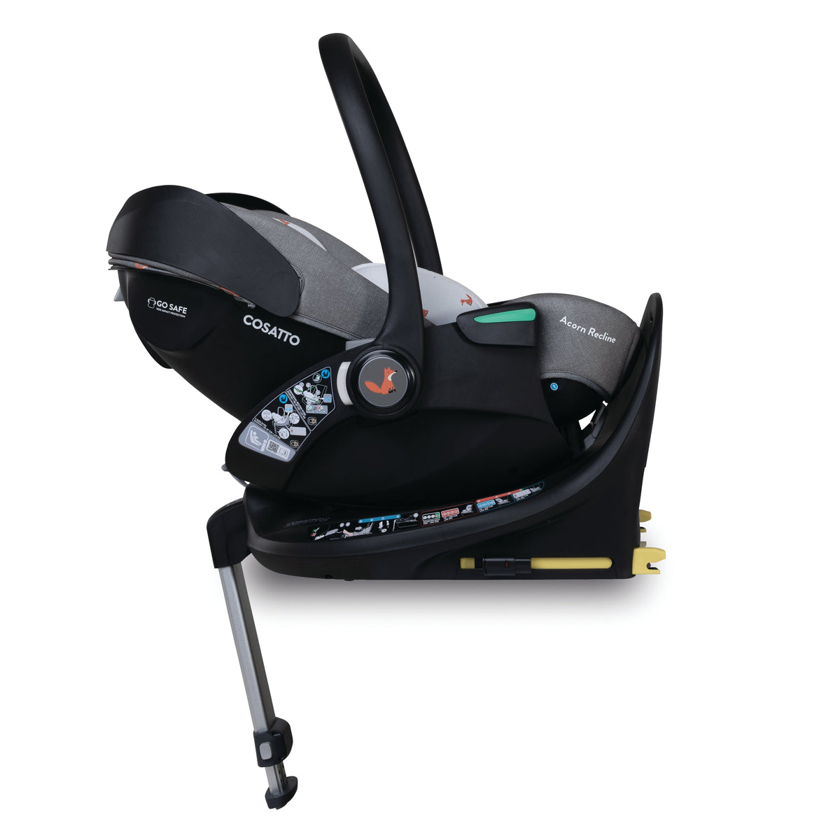 Cosatto Wow 3 Rotate & Recline Cozy Bundle - Foxling