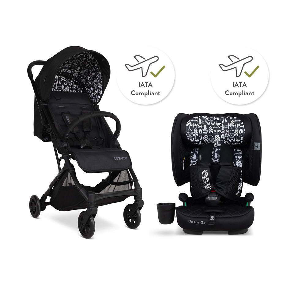 Cosatto Travel Lite Bundle - Silhouette