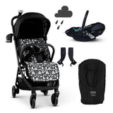 Cosatto Woosh City Recline Car Seat Bundle - Silhouette