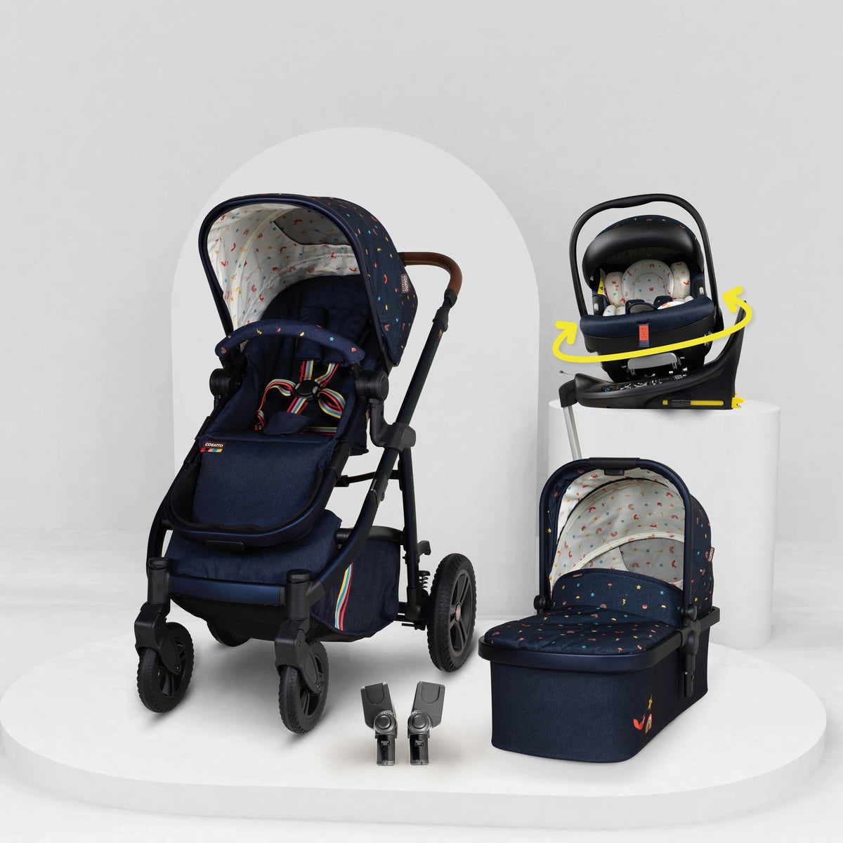 Cosatto Wow 3 Rotate Bundle - Doodle Days