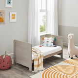 Babymore Caro Mini Cot Bed - Grey Wash