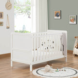 Babymore Caro Urban Cot Bed - White