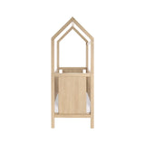Tutti Bambini Casa 3 in 1 Cot Bed 120 x 60cm - Harvest Oak
