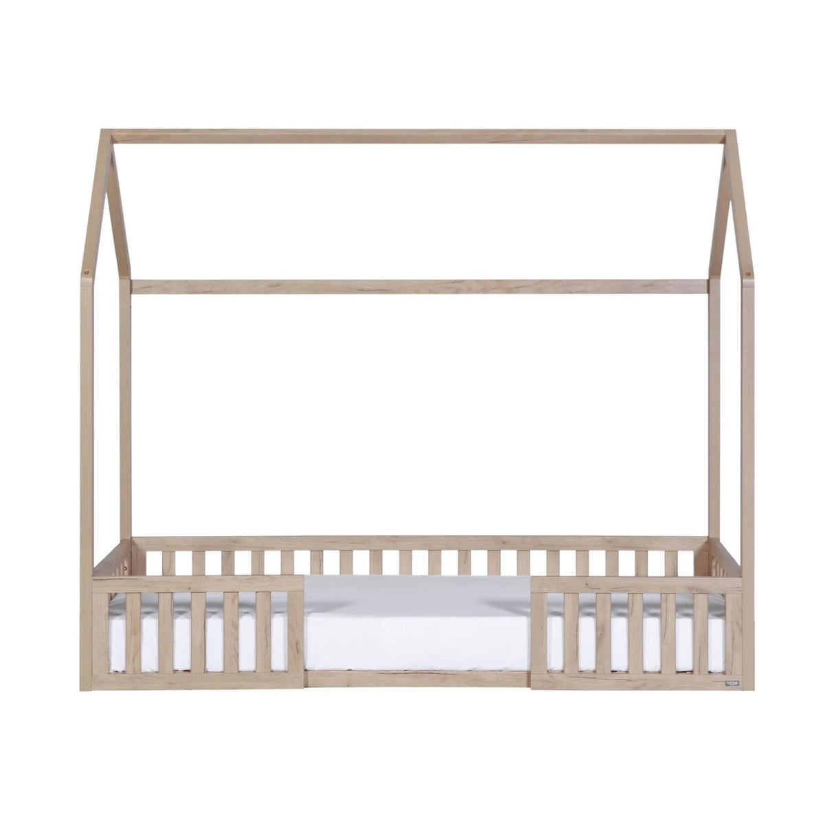 Tutti Bambini Casa Grande Montessori House Floor Bed - Harvest Oak