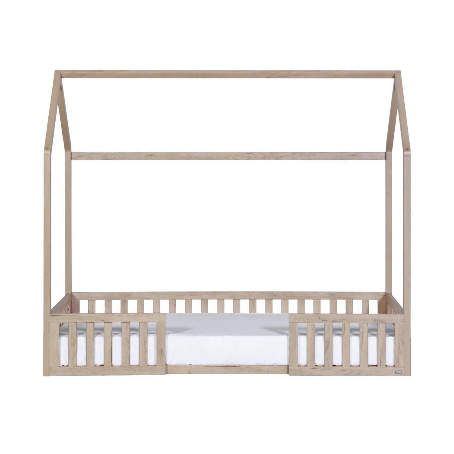 Tutti Bambini Casa Grande Montessori House Floor Bed - Harvest Oak