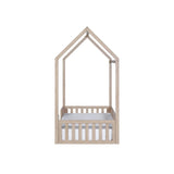 Tutti Bambini Casa Grande Montessori House Floor Bed - Harvest Oak
