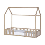 Tutti Bambini Casa Grande Montessori House Floor Bed - Harvest Oak