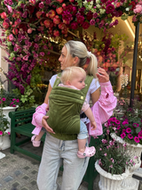 Velvet Baby Carrier - Cedar Green