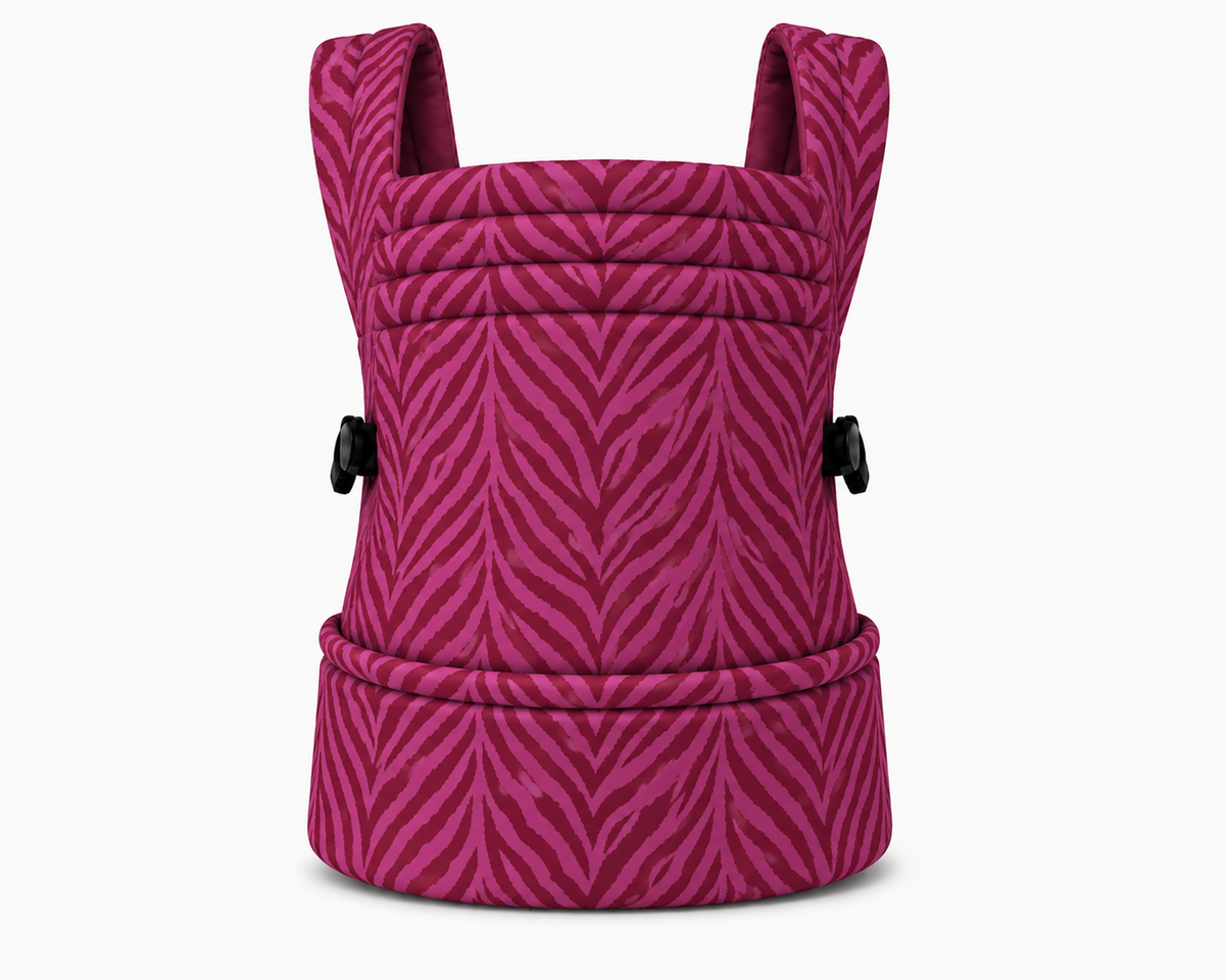 Nomad Air Animal Print Baby Carrier - Flaming Zebrano