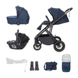 Babymore Chia Travel System + Coco Car Seat - Midnight Blue