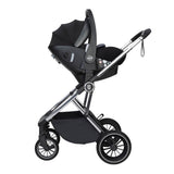 Babymore Chia Travel System + Pecan Car Seat - Pearl Grey
