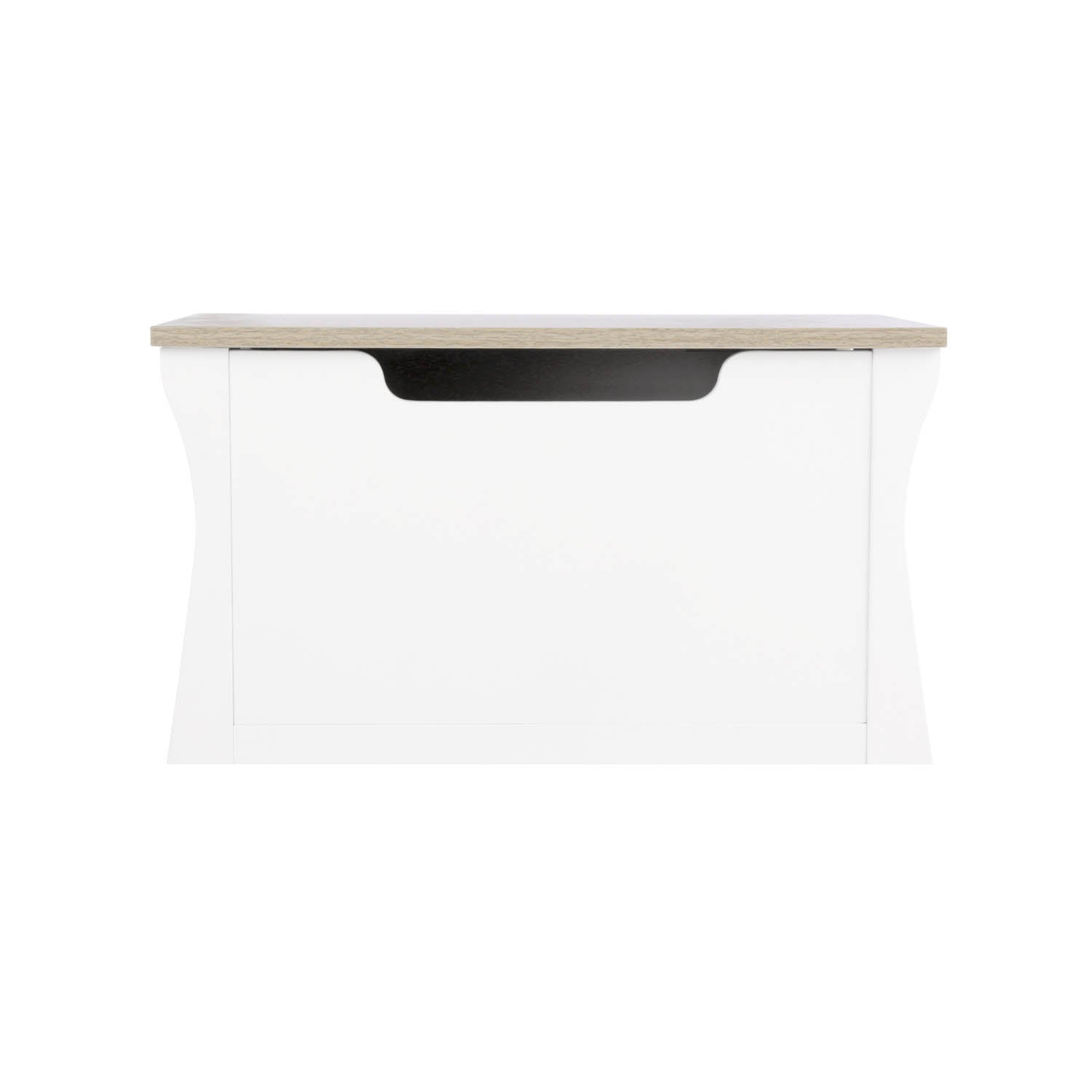 CuddleCo Clara Storage Box - White and Ash