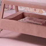 Tutti Bambini CoZee Zen Bedside Crib - Blush