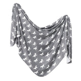 Copper Pearl Knitted Swaddle Blanket Colt