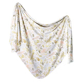 Copper Pearl Knitted Swaddle Blanket Rex