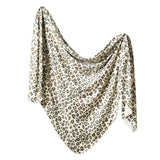 Copper Pearl Knitted Swaddle Blanket Zara