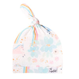 Copper Pearl Top Knot Hat Whimsy 0-4m