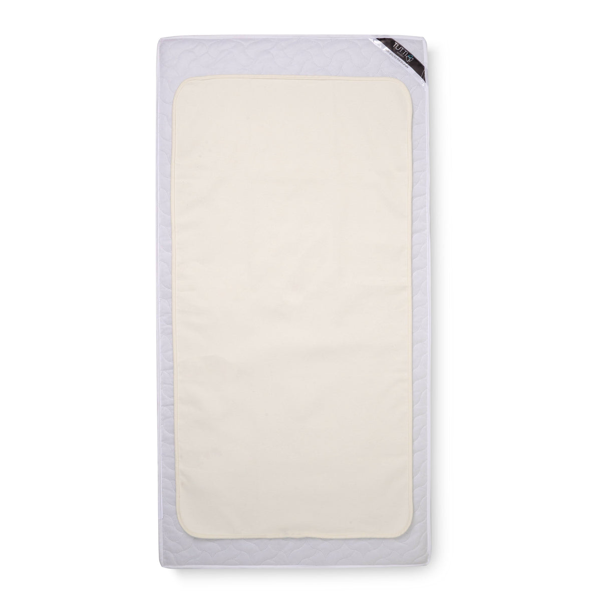 Tutti Bambini Essentials Alba Cot Bed, Mattress & Bedding Bundle - White