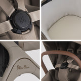 Silver Cross Cove 2 Ultimate Cybex Cloud T Car Seat Bundle - Champagne