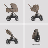 Silver Cross Cove 2 Ultimate 360 Family Car Seat & Accessory Bundle - Champagne