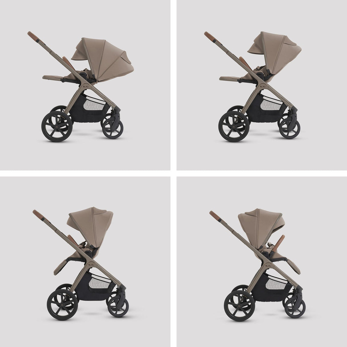 Silver Cross Cove 2 Ultimate 360 Family Car Seat Bundle - Champagne