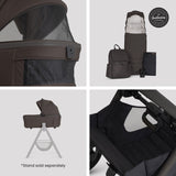 Silver Cross Cove 2 Ultimate Cybex Cloud T Car Seat Bundle - Chocolate