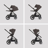 Silver Cross Cove 2 Ultimate 360 Car Seat Bundle - Chocolate