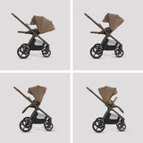 Silver Cross Cove 2 Ultimate Cybex Cloud T Car Seat Bundle - Maple