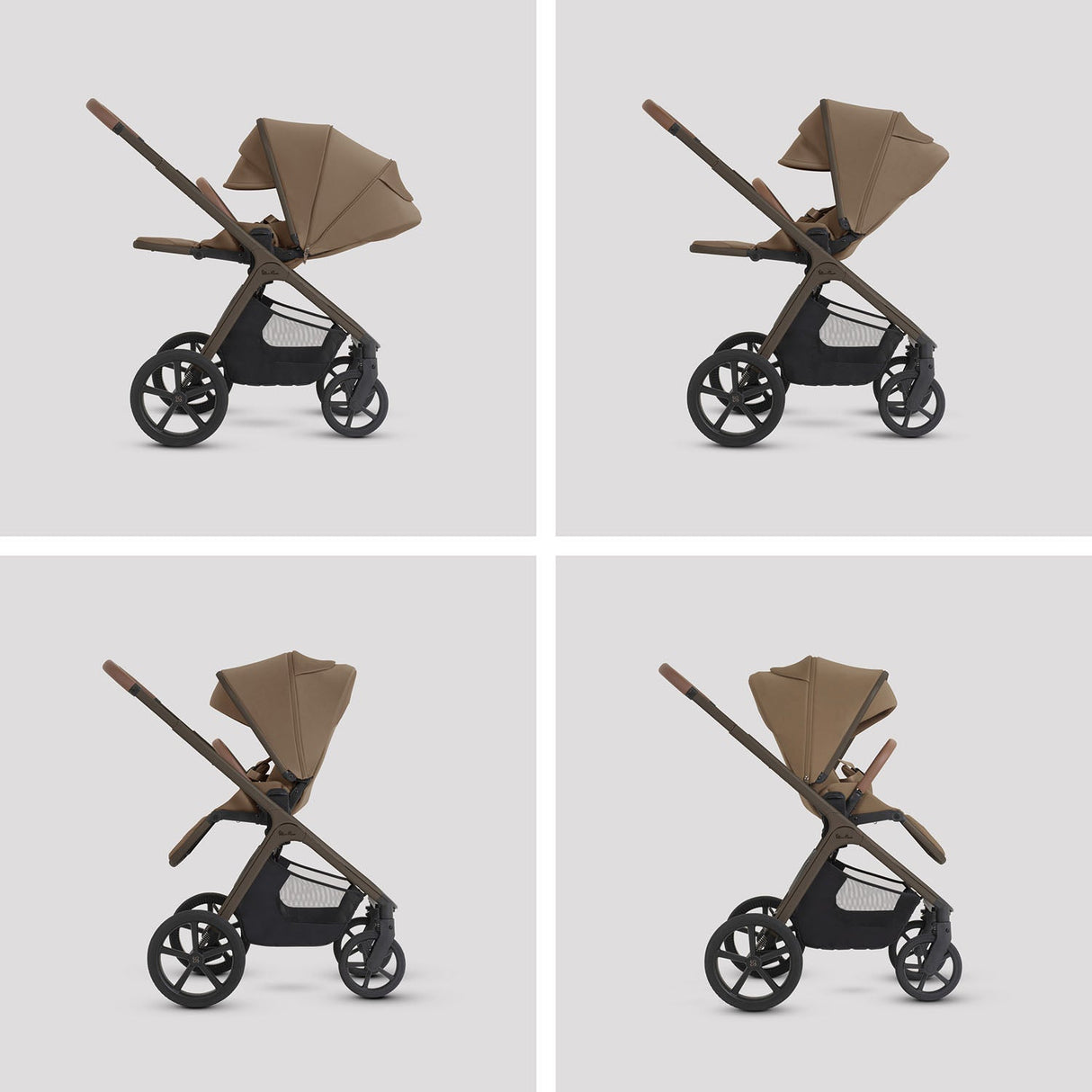 Silver Cross Cove 2 Ultimate Maxi-Cosi Pebble 360 Pro2 Car Seat Bundle - Maple