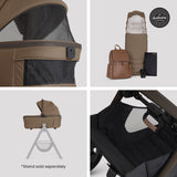 Silver Cross Cove 2 Ultimate Cybex Cloud T Car Seat Bundle - Maple