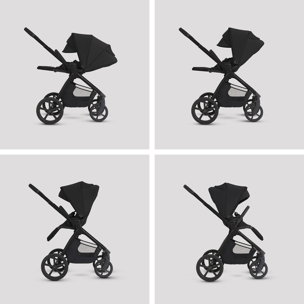 Silver Cross Cove 2 Ultimate Cybex Cloud T Car Seat Bundle - Onyx
