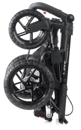 Jané Crosswalk-R All-Terrain Travel System with Carrycot & Koos iSize R1, Tech Mouse / Black Grey