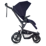 Jané Crosswalk-R All-Terrain Travel System with Carrycot & Koos iSize R1, Tech Mouse / Black Grey