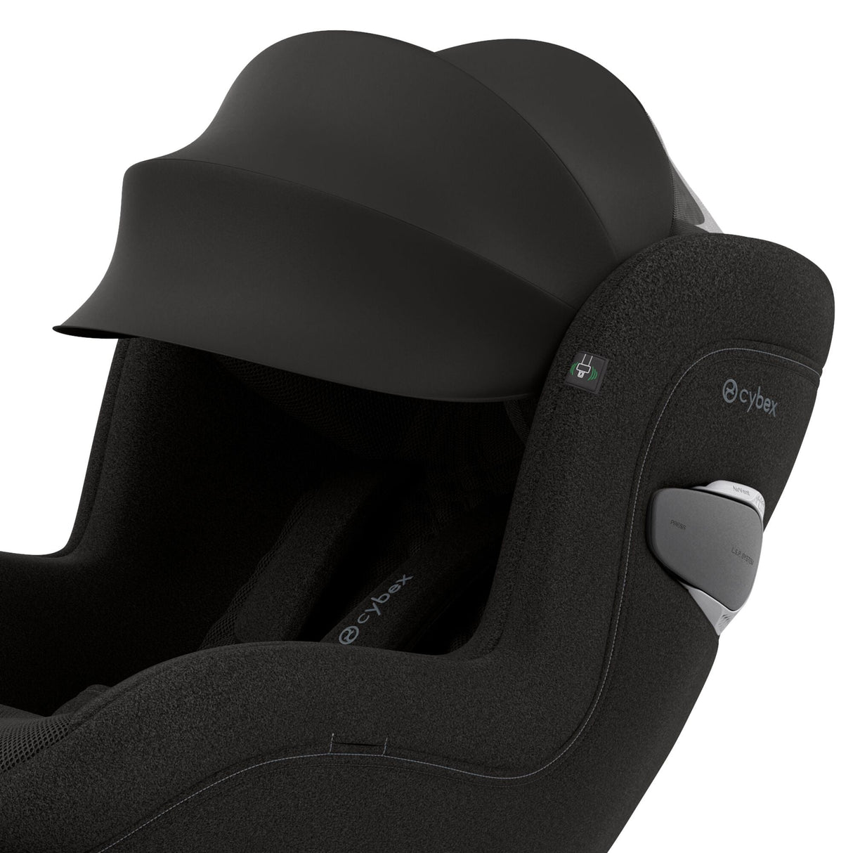 Cybex Sirona Ti i-Size 360° Car Seat with ISOFIX Base - Sepia Black