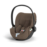Cybex PRIAM Fold Cot Travel System Bundle - Style Coconut Brown & Rose Gold Frame