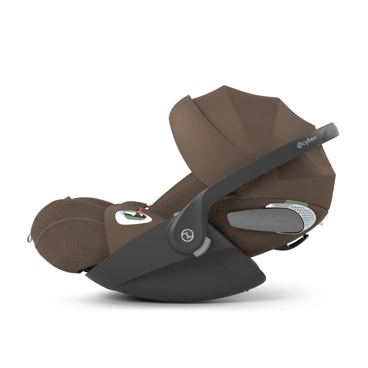 Cybex PRIAM Fold Cot Ultimate Travel System Bundle - Style Coconut Brown & Chrome Brown Frame