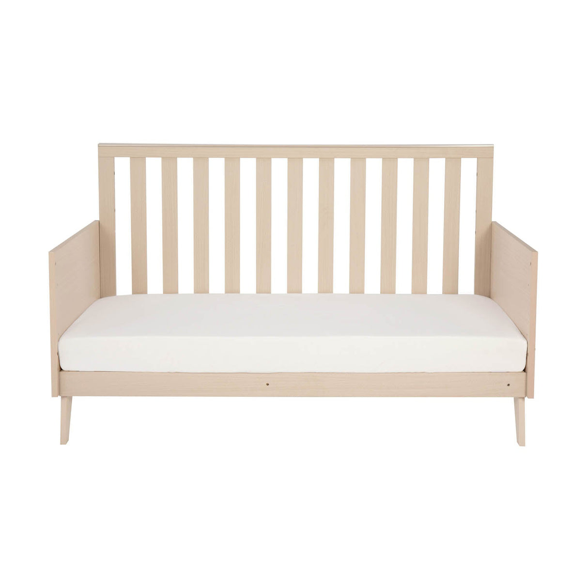 Babymore Dante Cot Bed - Natural