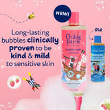 Child's Farm Bubble Bath Raspberry 500ml